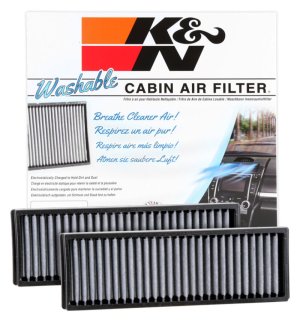 Acura CL Cabin Air Filter (2) - K&N Engineering - Washable/Reusable - `01-`03